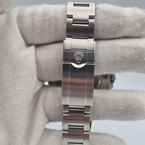 2019 FULL SET Rolex Explorer II Black Dial Orange Hand Stainless Steel 42mm 216570