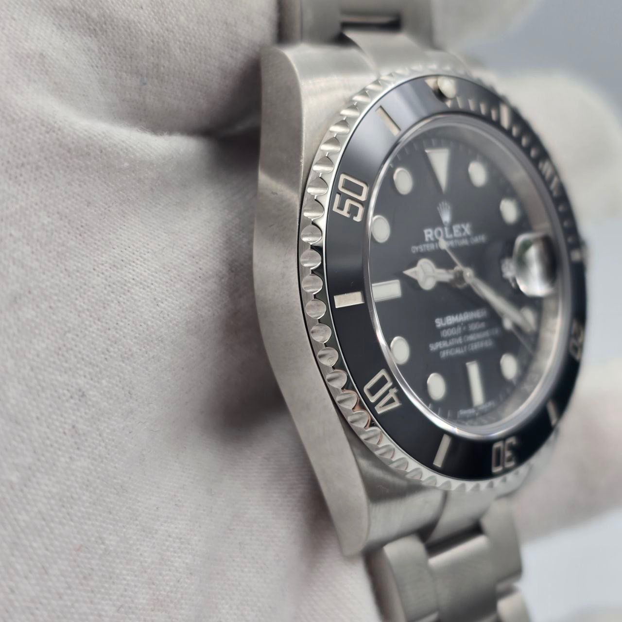 2020 FULL SET Rolex Submariner Date Black Dial Ceramic Steel Oyster 40mm 116610LN