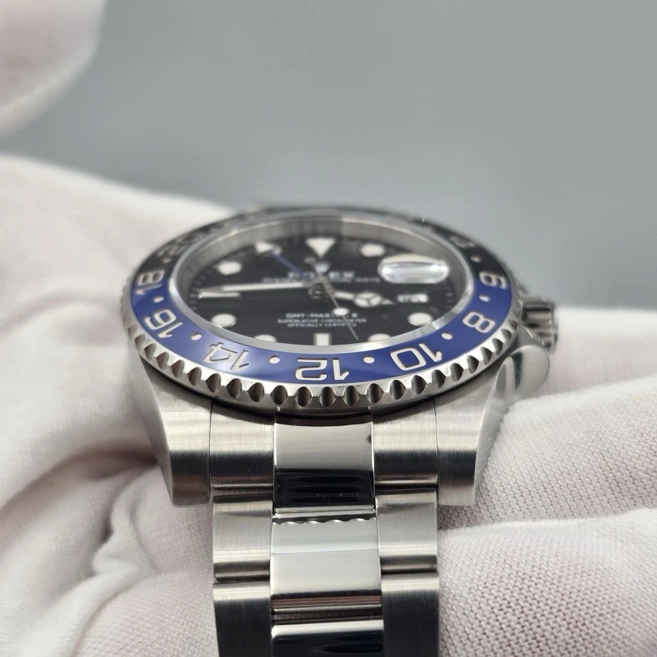 2023 PAPERS Rolex GMT Master II "Batman" Steel Oyster Bracelet 126710BLNR BOX