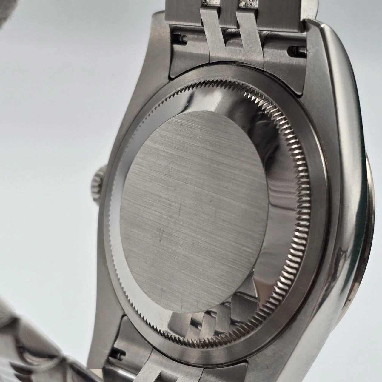 Rolex Datejust Turn-O-Graph Jubilee Black Dial Stainless Steel Watch 116264