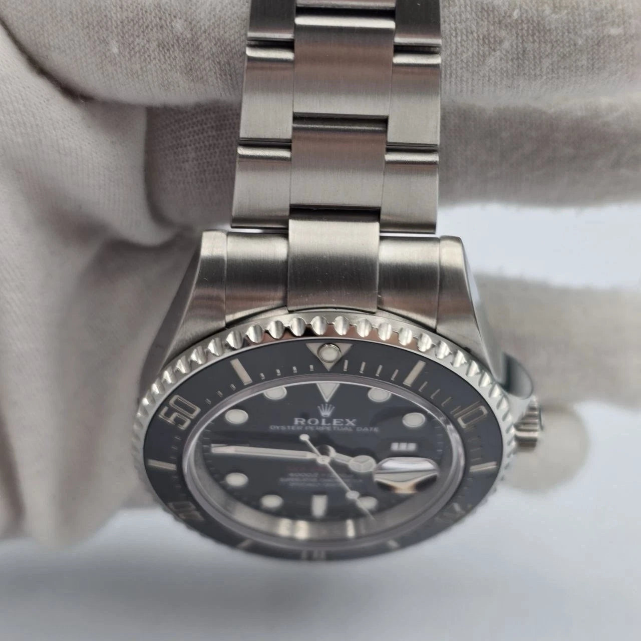 2020 PAPERS Rolex Sea-Dweller Black Red Letters Stainless Steel 43mm 126600 BOX