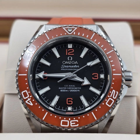 2025 Omega Seamaster Planet Ocean 600M Orange Watch 217.32.42.21.01.004
