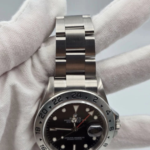 2012 RSC Rolex Explorer II Stainless Steel Black Dial 40mm Watch 16570