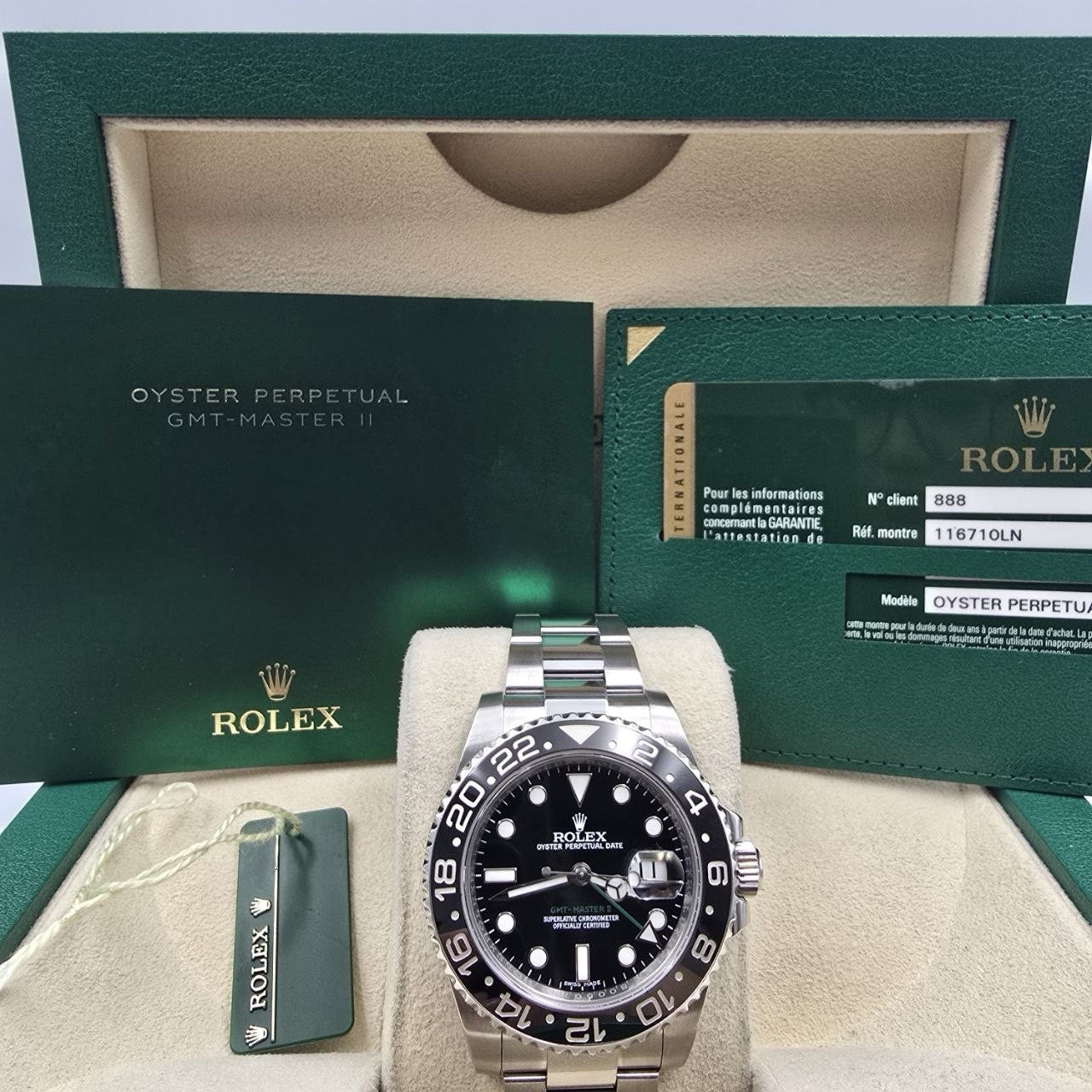 Rolex GMT Master II 116710LN
