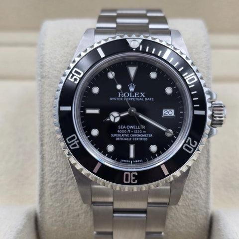 Rolex Sea-Dweller 16600 Stainless Steel Black Dial 40mm Watch