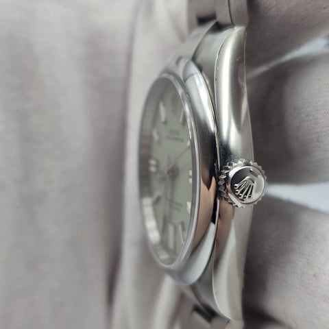 NEW 2025 Rolex Oyster Perpetual Pistachio Dial Stainless Steel 41mm 134300