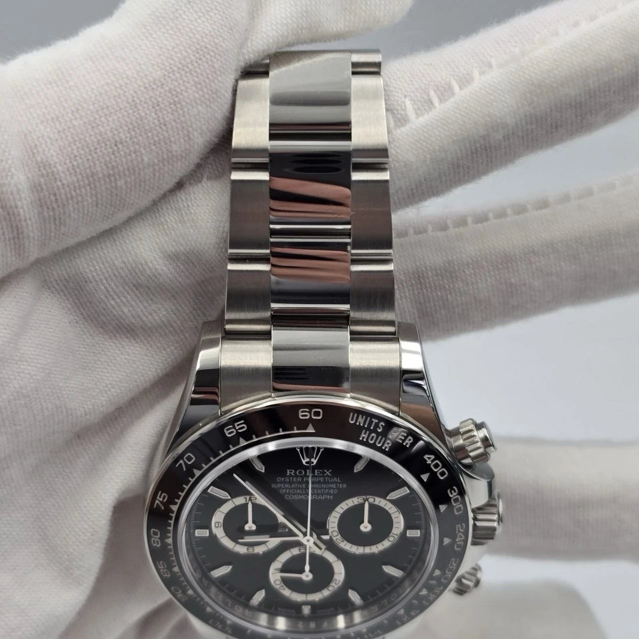 2025 PAPERS Rolex Cosmograph Daytona 40mm 126500LN Steel Black Dial BOX