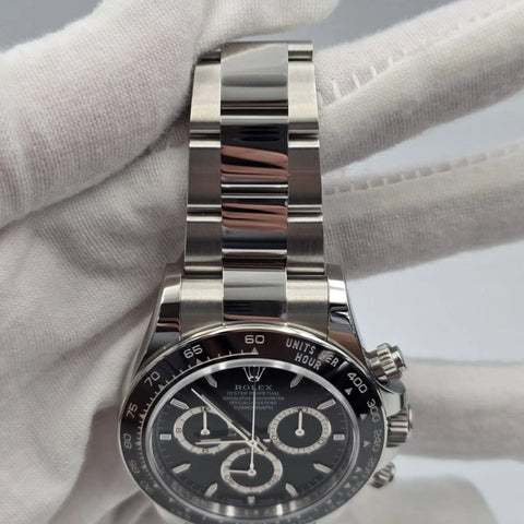 2025 PAPERS Rolex Cosmograph Daytona 40mm 126500LN Steel Black Dial BOX
