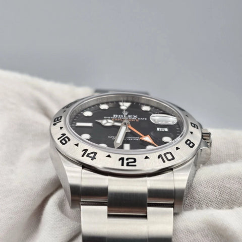 NEW 2021 Rolex Explorer II 42mm 226570 Stainless Steel Black Dial BOX