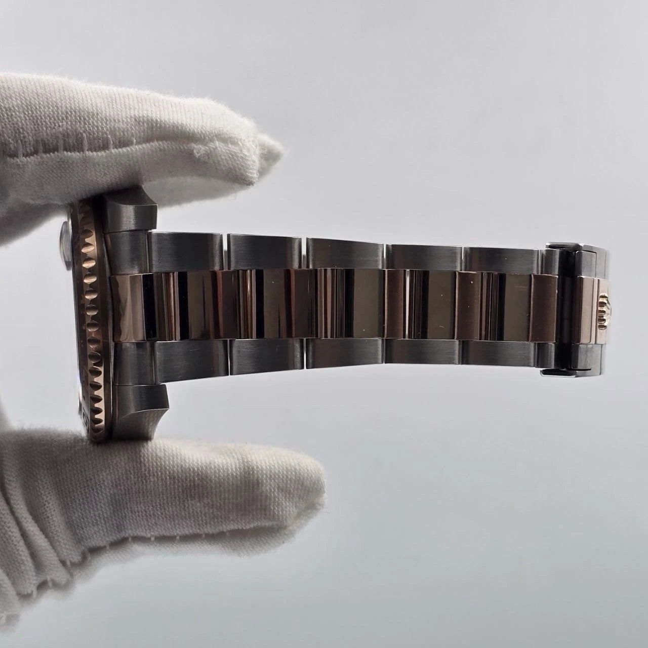 PAPERS 2023 Rolex GMT-Master II Rootbeer 40mm 126711CHNR Two-Tone Rose Gold BOX