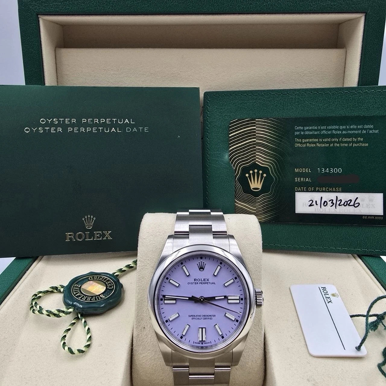 Rolex Oyster Perpetual 134300