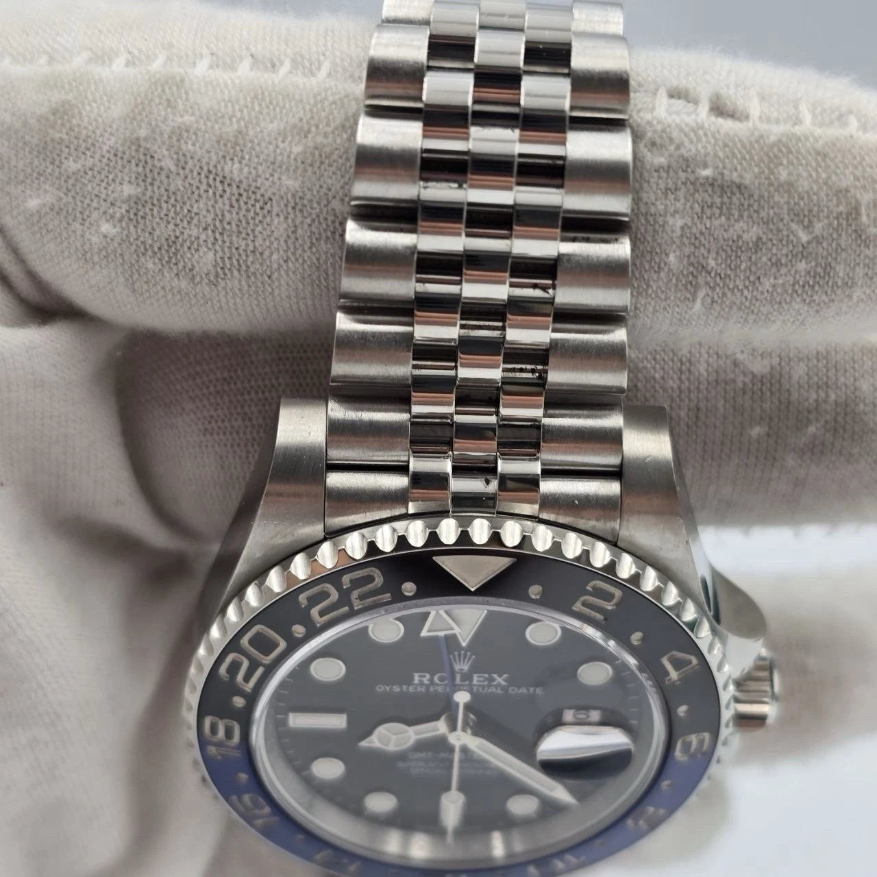 2021 PAPERS Rolex GMT-Master II 126710BLNR Batgirl Jubilee 40mm Watch BOX