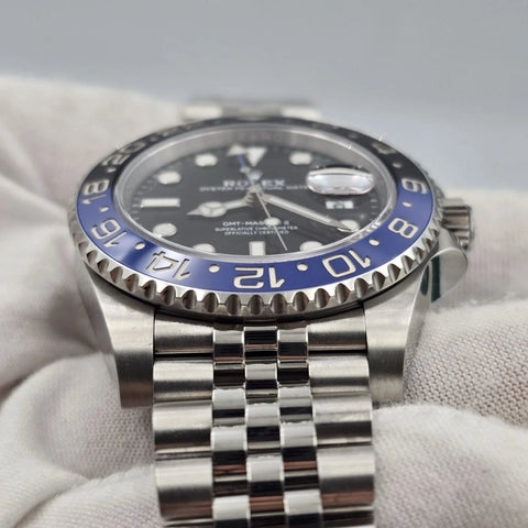 2021 PAPERS Rolex GMT-Master II 126710BLNR Batgirl Jubilee 40mm Watch BOX
