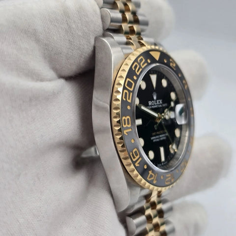 PAPERS 2025 Rolex GMT-Master II 40mm 126713GRNR Two-Tone Zombie Jubilee BOX