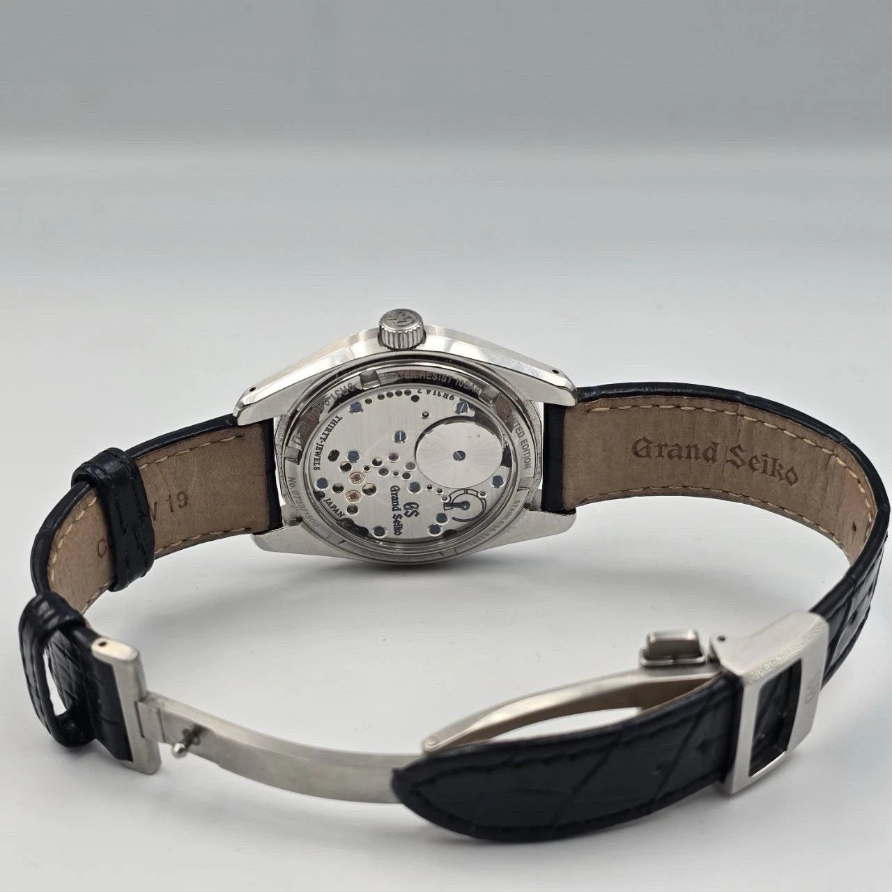 PAPERS 2022 Grand Seiko Heritage Limited Edition Blue 40mm Watch SBGY009G BOX