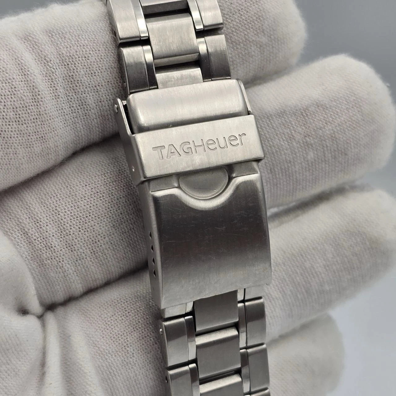 Tag Heuer Aquaracer WAF2112 38mm Automatic Dive Watch Blue Dial Stainless Steel