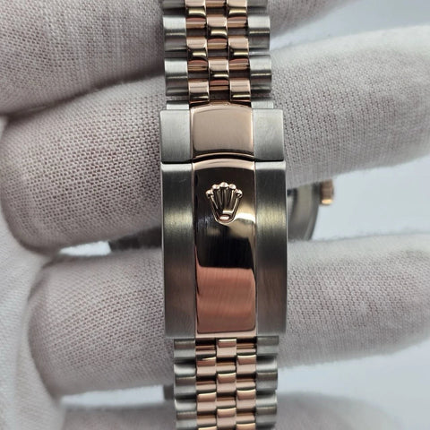 PAPERS 2022 Rolex Datejust 41mm 126331 Two-Tone Jubilee Wimbledon Dial BOX