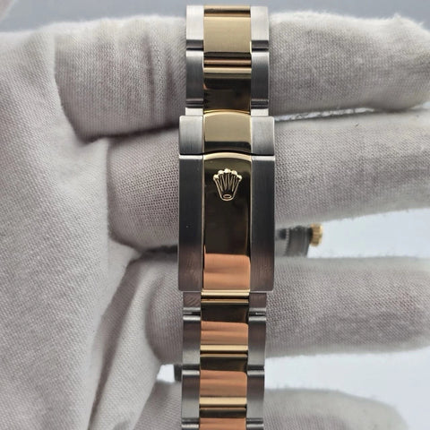 PAPERS 2025 Rolex Datejust 41mm Two Tone Wimbledon Dial Oyster 126333 BOX