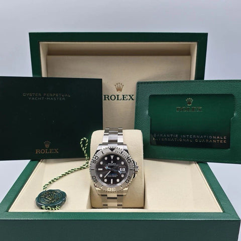NEW 2025 Rolex Yacht-Master 40mm 126622 Rhodium Dial Platinum Watch UNWORN