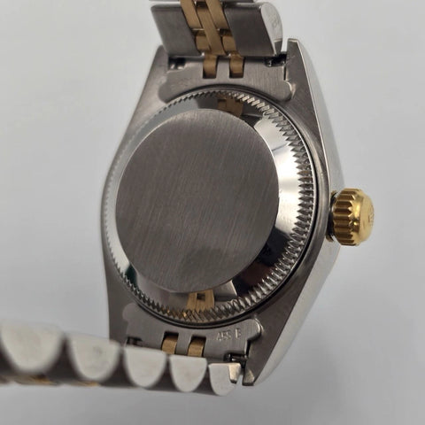 PAPERS Rolex Lady Datejust 69173 Blue Diamond Vignette Dial TT Jubilee 26mm