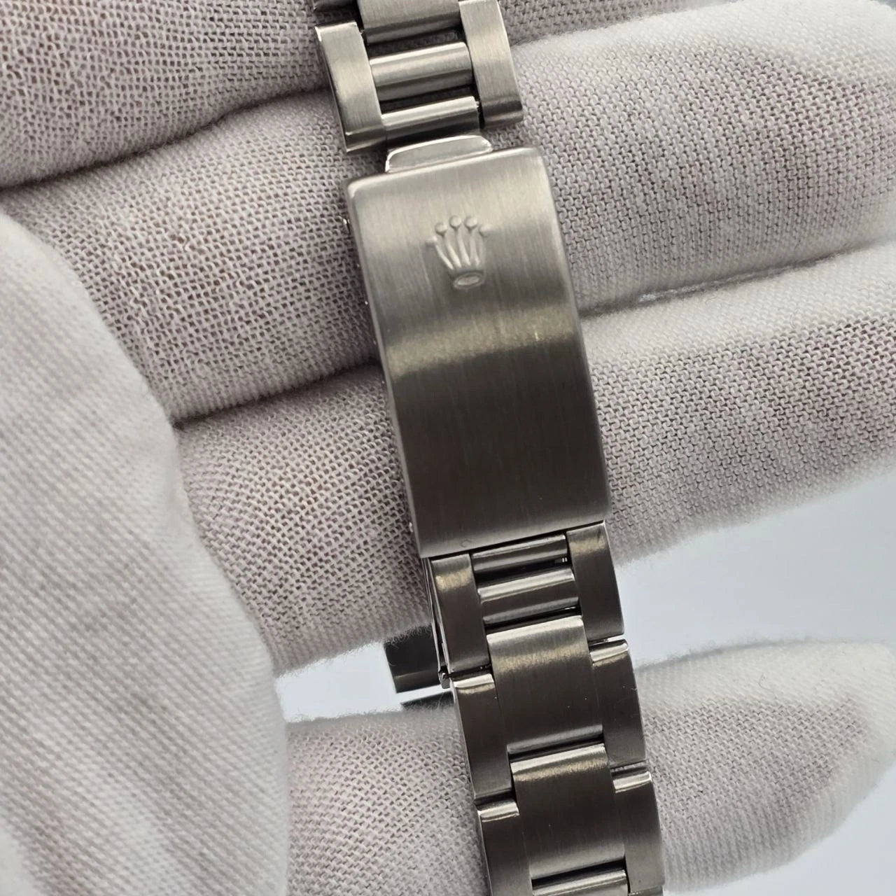 Rolex Oyster Perpetual Date Black Dial Stainless Steel 1501 34mm Watch