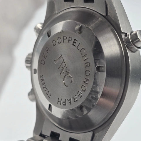 IWC Doppelchronograph Double Chronograph Pilots Watch IW3713