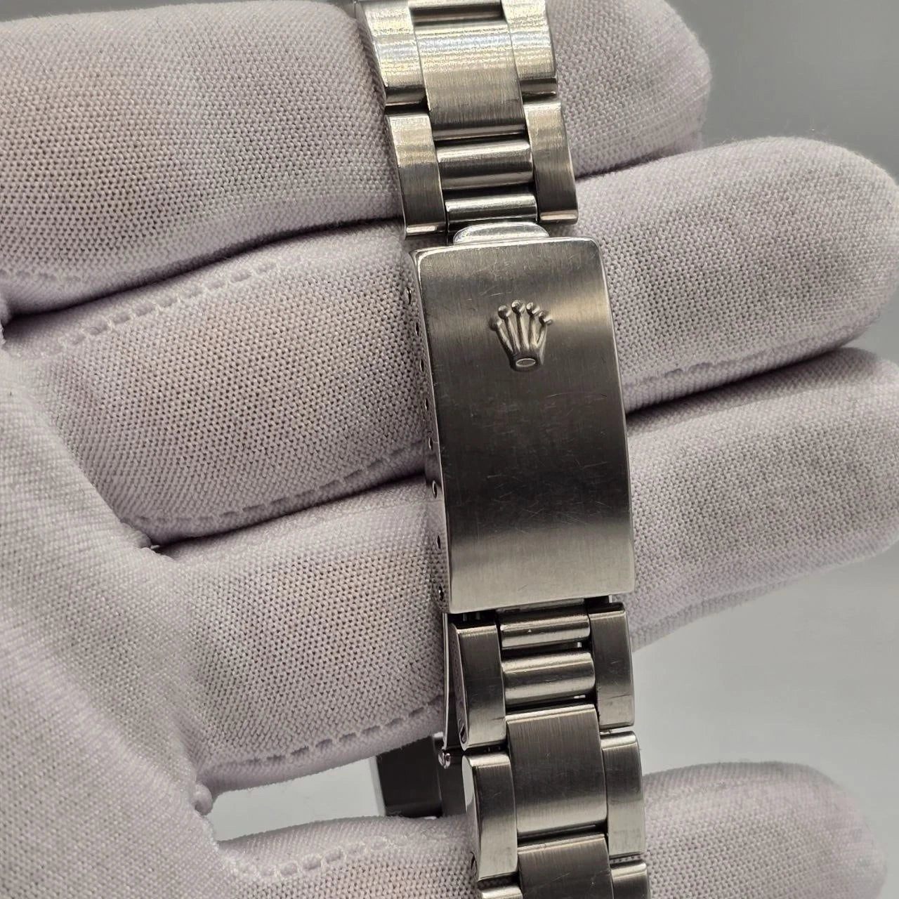 2007 Rolex Air King 14000M Automatic Watch Stainless Black Dial 34MM