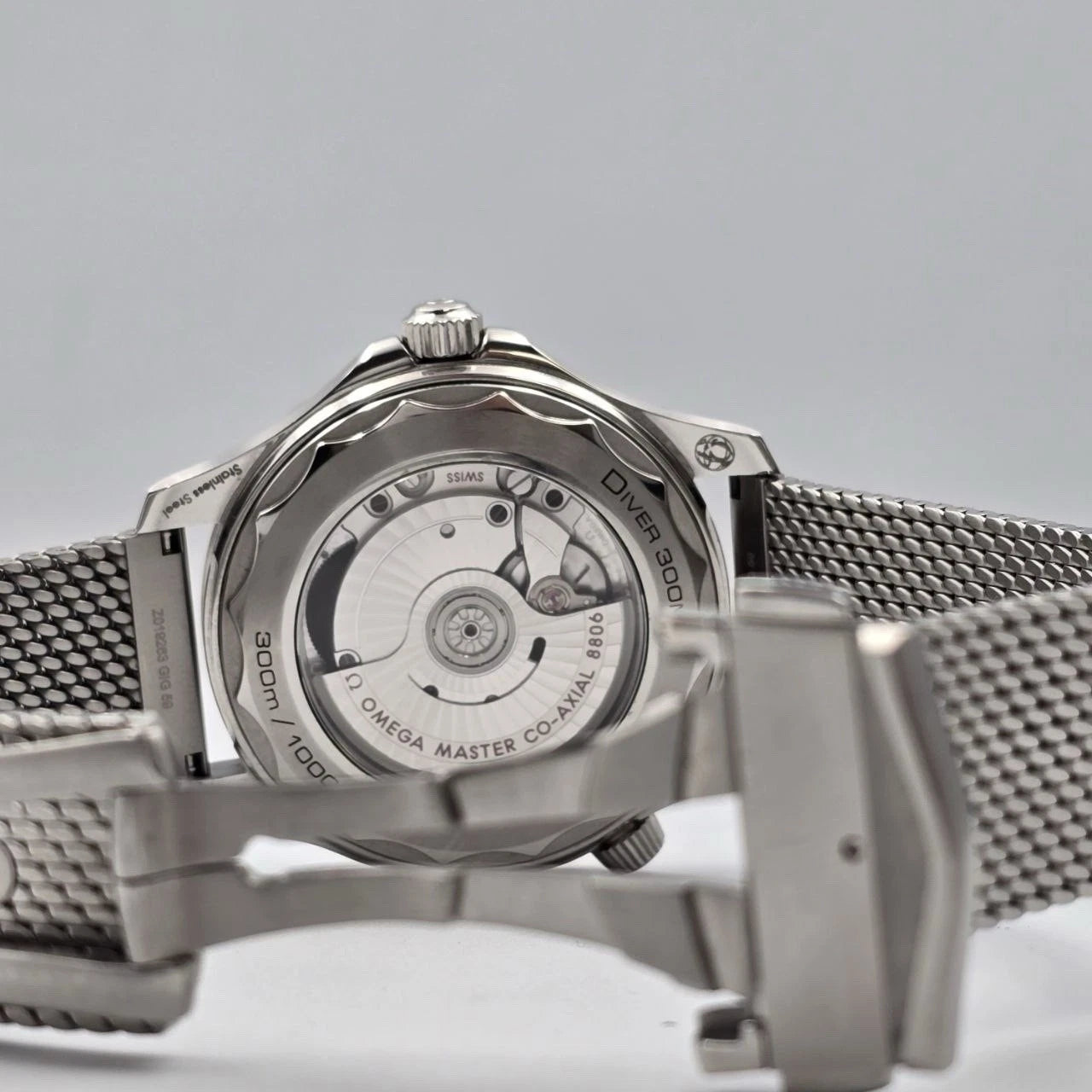 NEW 2025 Omega Seamaster Diver 300M Gray Dial 42mm Watch 210.30.42.20.06.002