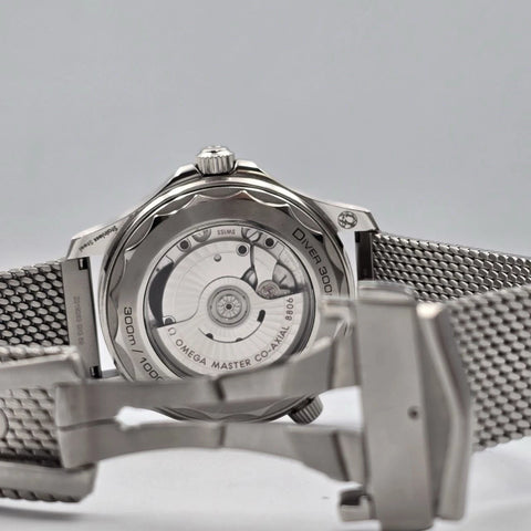 NEW 2025 Omega Seamaster Diver 300M Gray Dial 42mm Watch 210.30.42.20.06.002