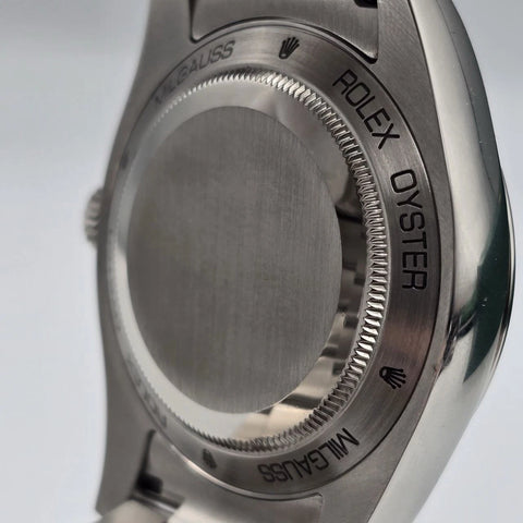PAPERS 2020 Rolex Milgauss 40mm Steel Black Dial Green Crystal 116400GV BOX
