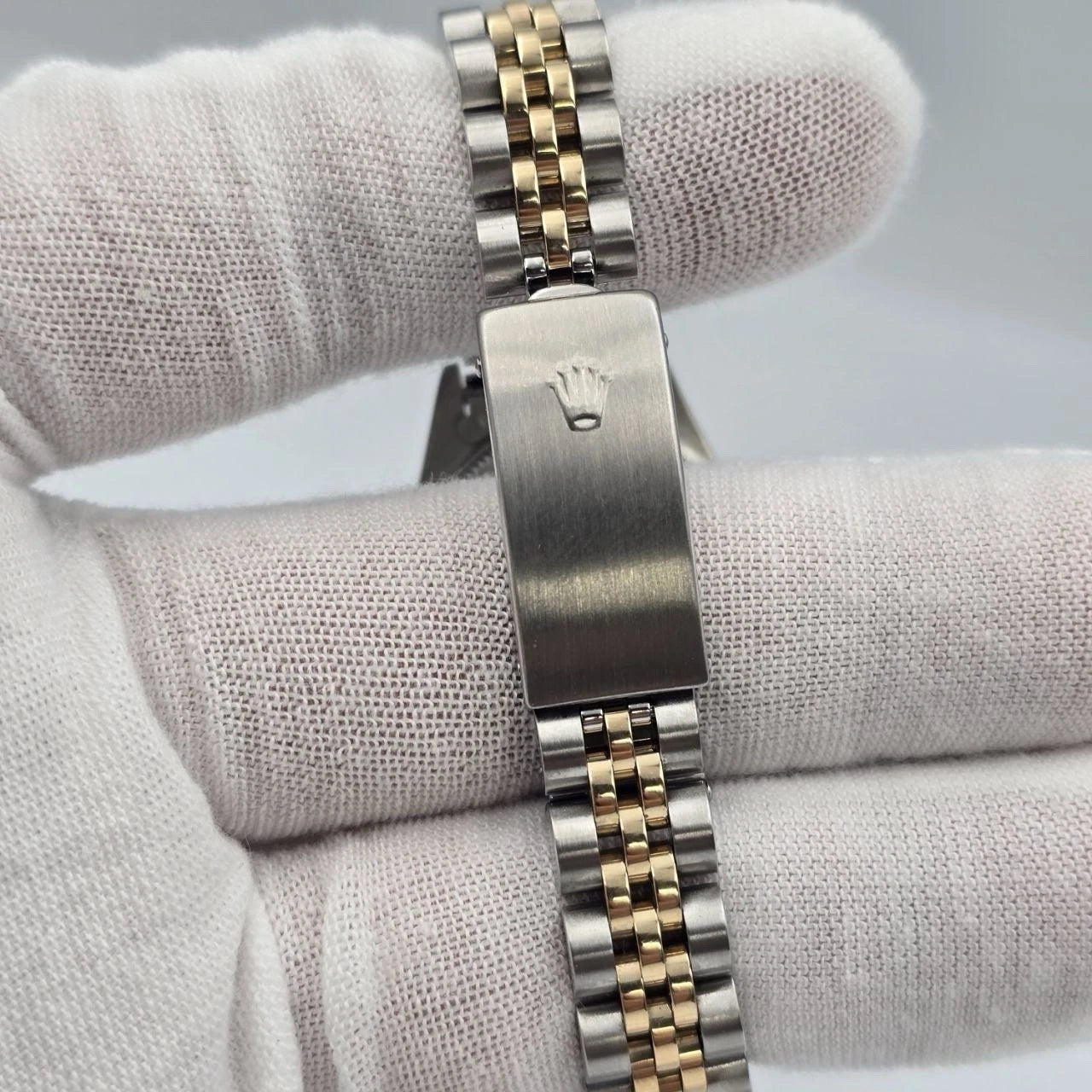 PAPERS Rolex Lady Datejust 69173 Blue Diamond Vignette Dial TT Jubilee 26mm