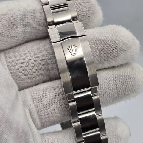 PAPERS 2024 Rolex Datejust 36mm Wimbledon 126200 Oyster Smooth Bezel BOX