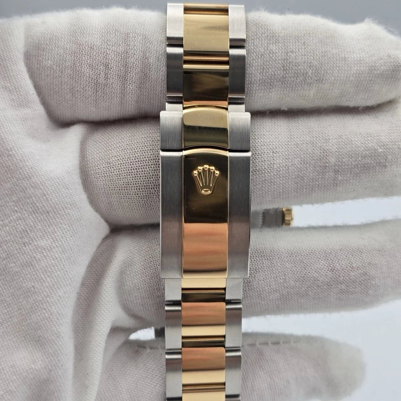 PAPERS 2023 Rolex Datejust 41mm 18K Two Tone Black Dial Oyster 126333 BOX