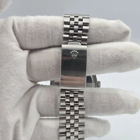 Rolex Datejust 1601 Stainless Steel Factory Grey Ghost Dial Jubilee 36mm Watch