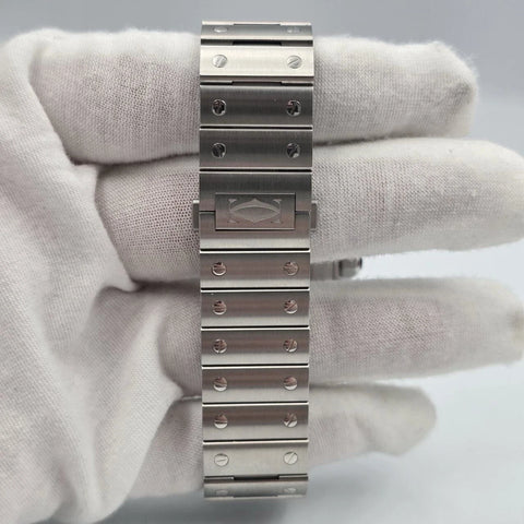 NEW 2026 Cartier Santos de Cartier Stainless Steel Large White Dial WSSA0018
