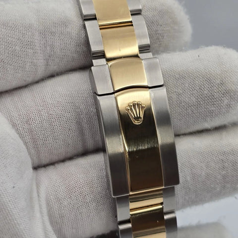 PAPERS 2019 Rolex Datejust 41mm Two Tone Wimbledon Dial Oyster 126333 BOX