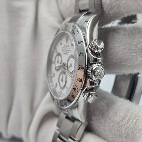 Rolex Cosmograph Daytona 116520 White Dial