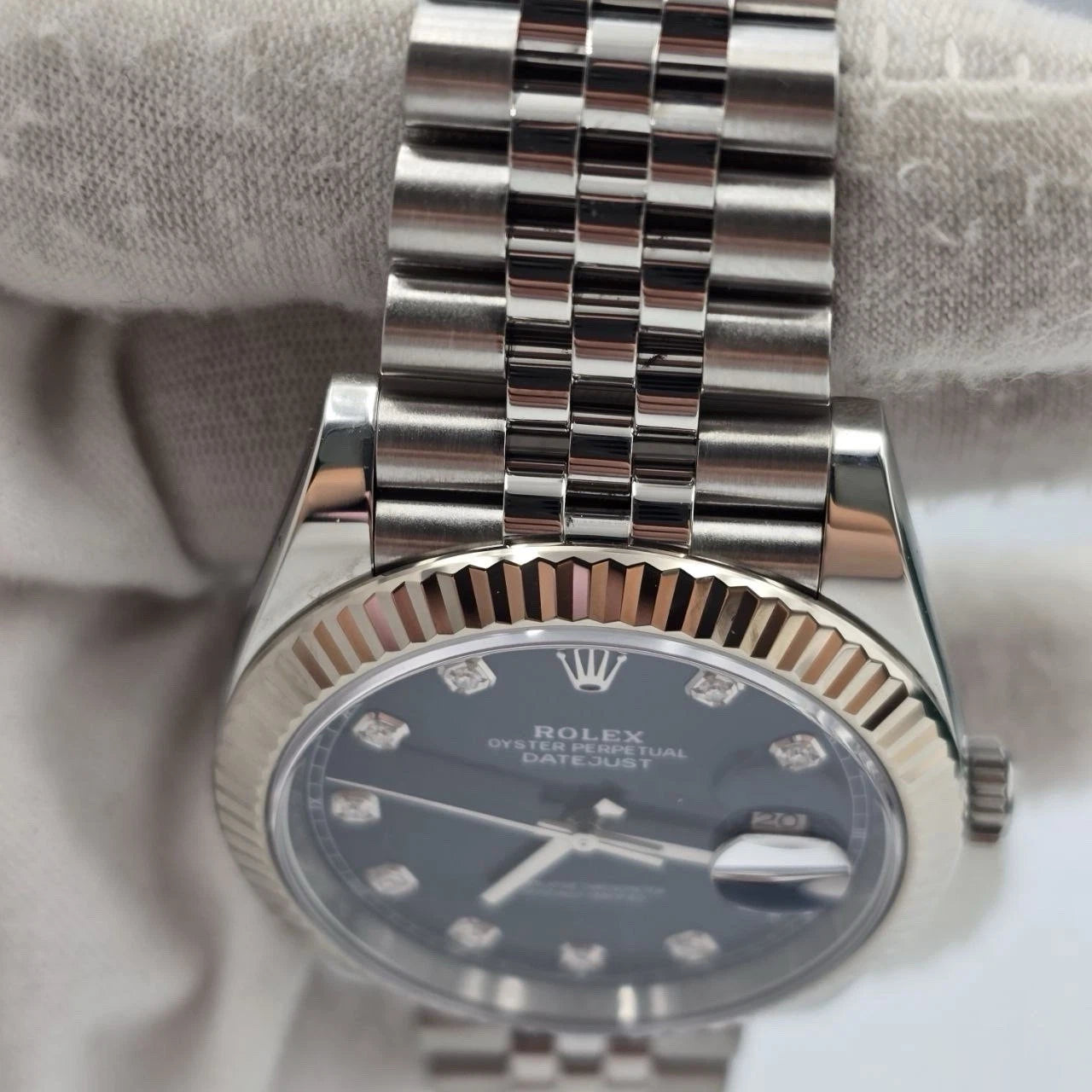 Rolex Datejust 41mm 126334 Blue Diamond Dial