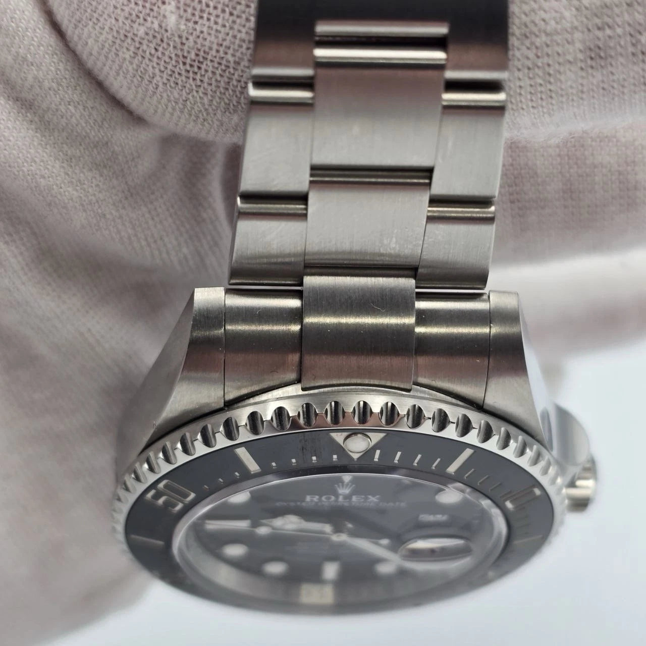 2022 PAPERS Rolex Sea-Dweller Black Red Letters Stainless Steel 43mm 126600 BOX