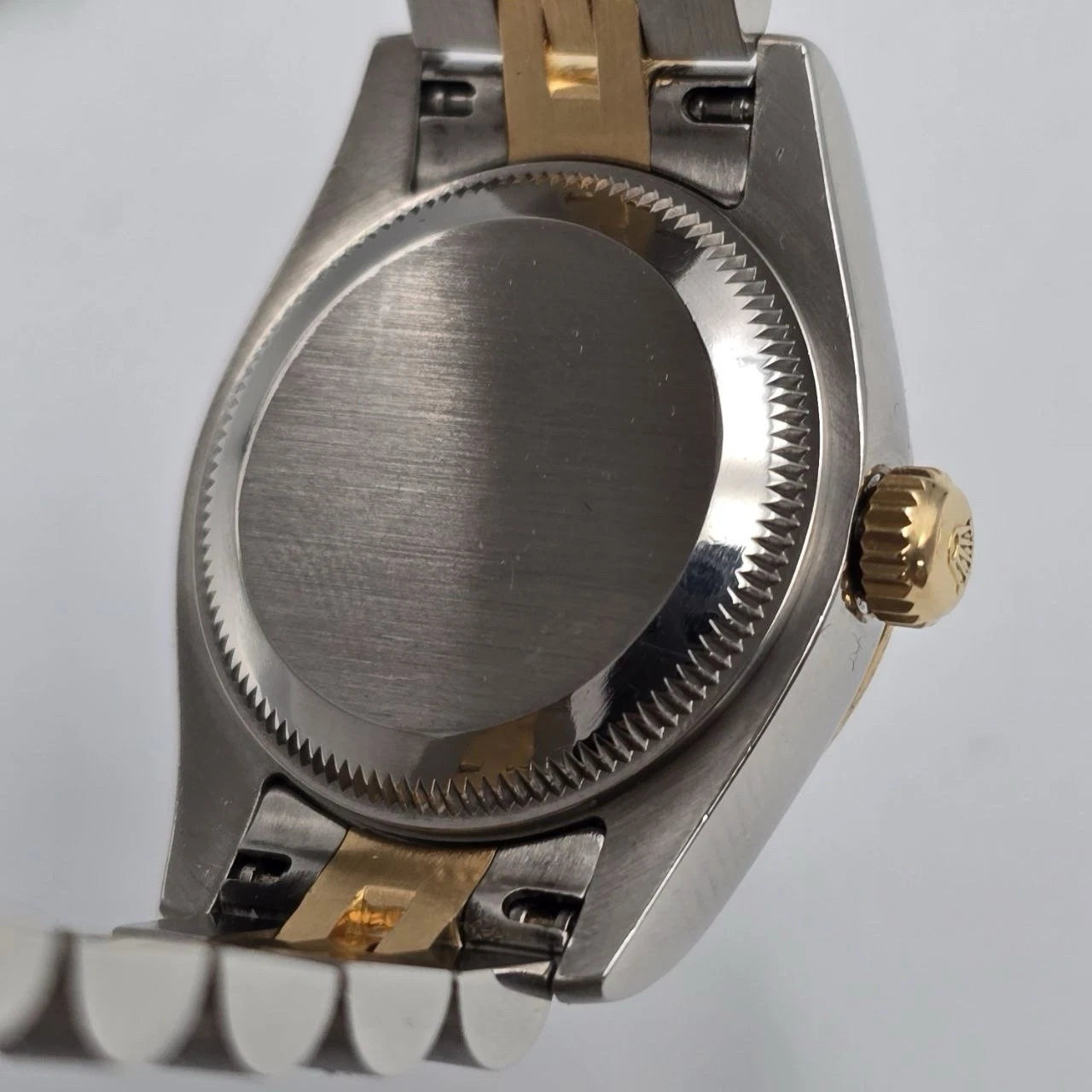 2008 Rolex Lady Datejust 26mm Anniversary Champagne Diamond Dial Hidden Clasp