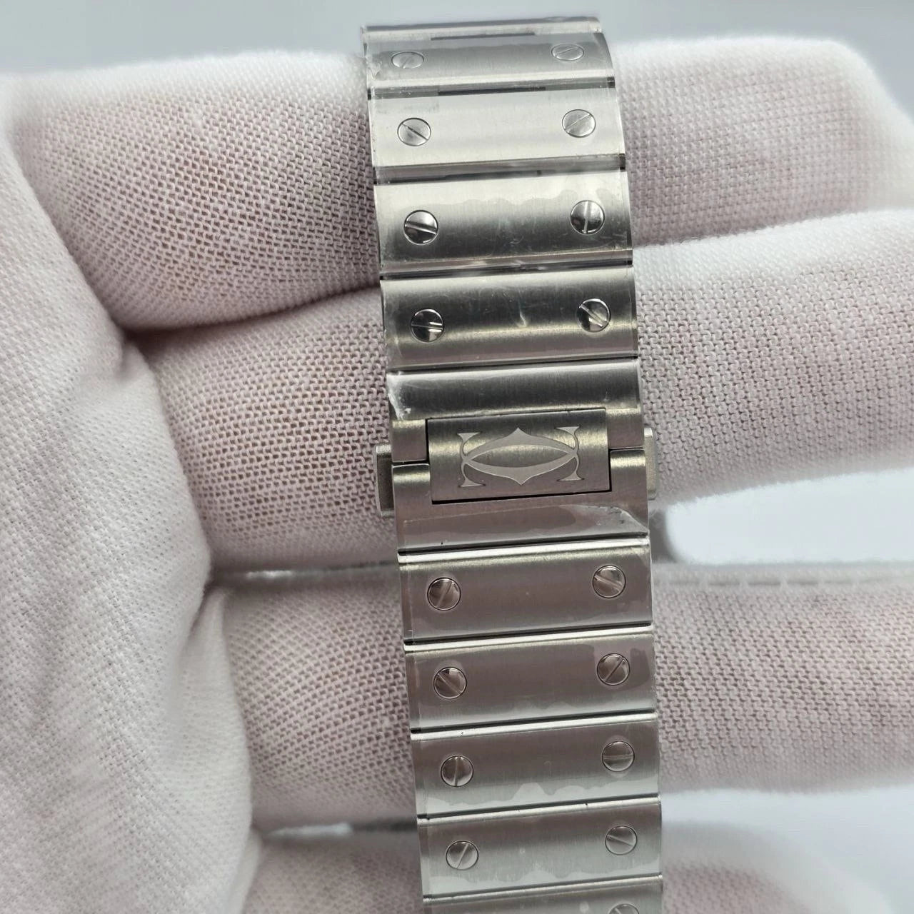 NEW 2025 Cartier Santos Steel Green Dial 40mm Automatic Watch WSSA0062