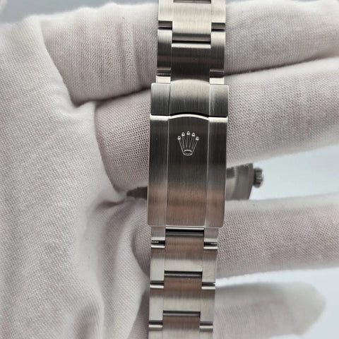 2023 PAPERS Rolex Oyster Perpetual 41mm Celebration Dial Steel 124300 BOX