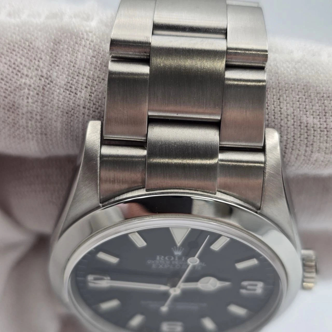 2005 Rolex Explorer l 114270 36mm Stainless Steel Black Dial Watch