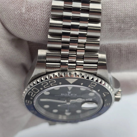 2021 PAPERS Rolex GMT-Master II 126710BLNR Batgirl Jubilee 40mm Watch BOX