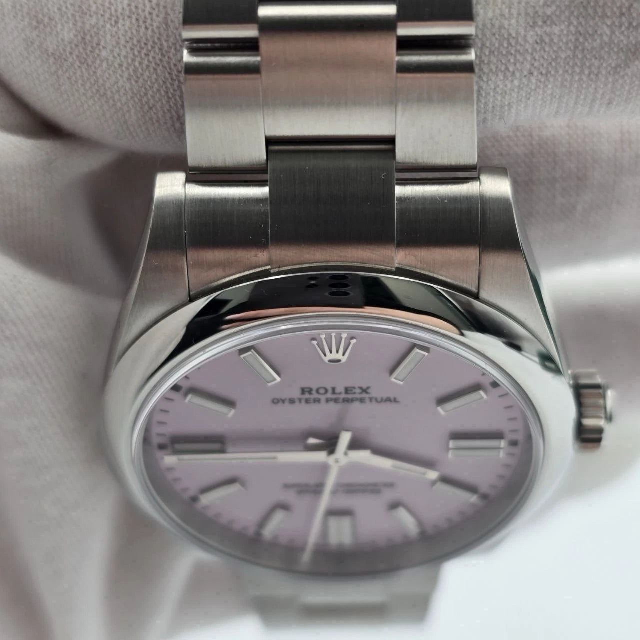 NEW 2026 Rolex Oyster Perpetual Stainless Steel 41mm 134300 Candy Pink Dial