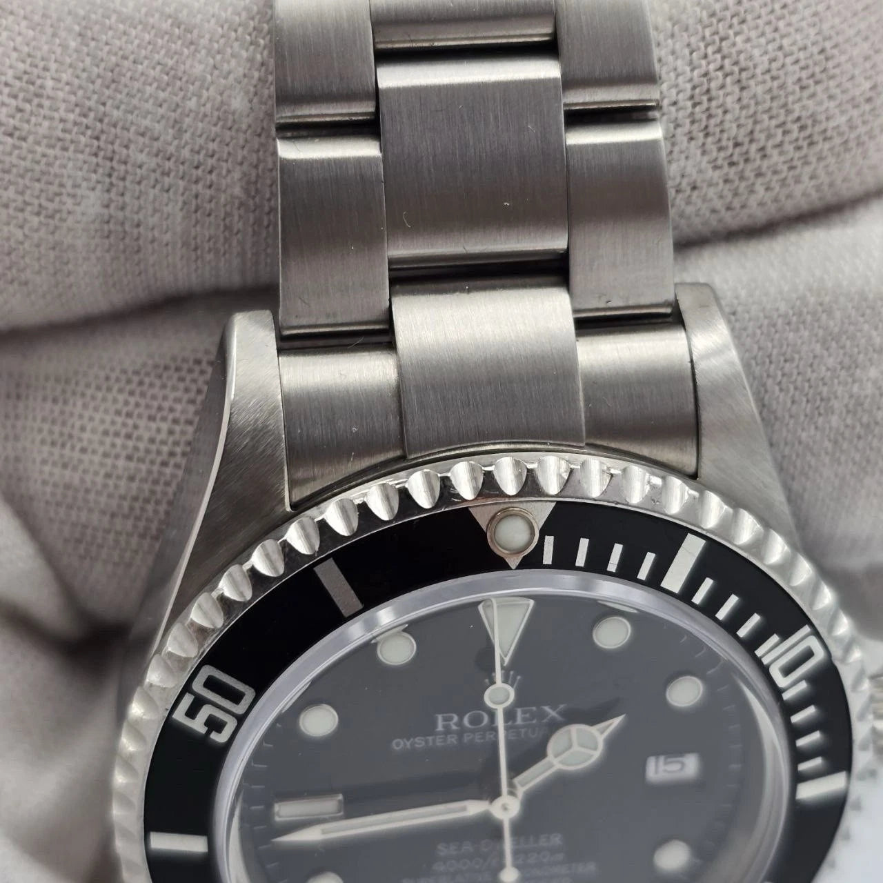 2008 Rolex Sea-Dweller 16600 Stainless Steel Black Dial 40MM Watch