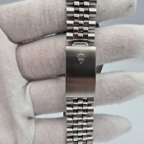 1967 PAPERS Rolex Datejust 1603 Steel Silver Dial Jubilee 36mm Automatic Watch