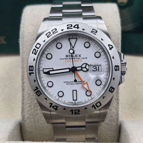 Rolex Explorer II 226570 Polar White