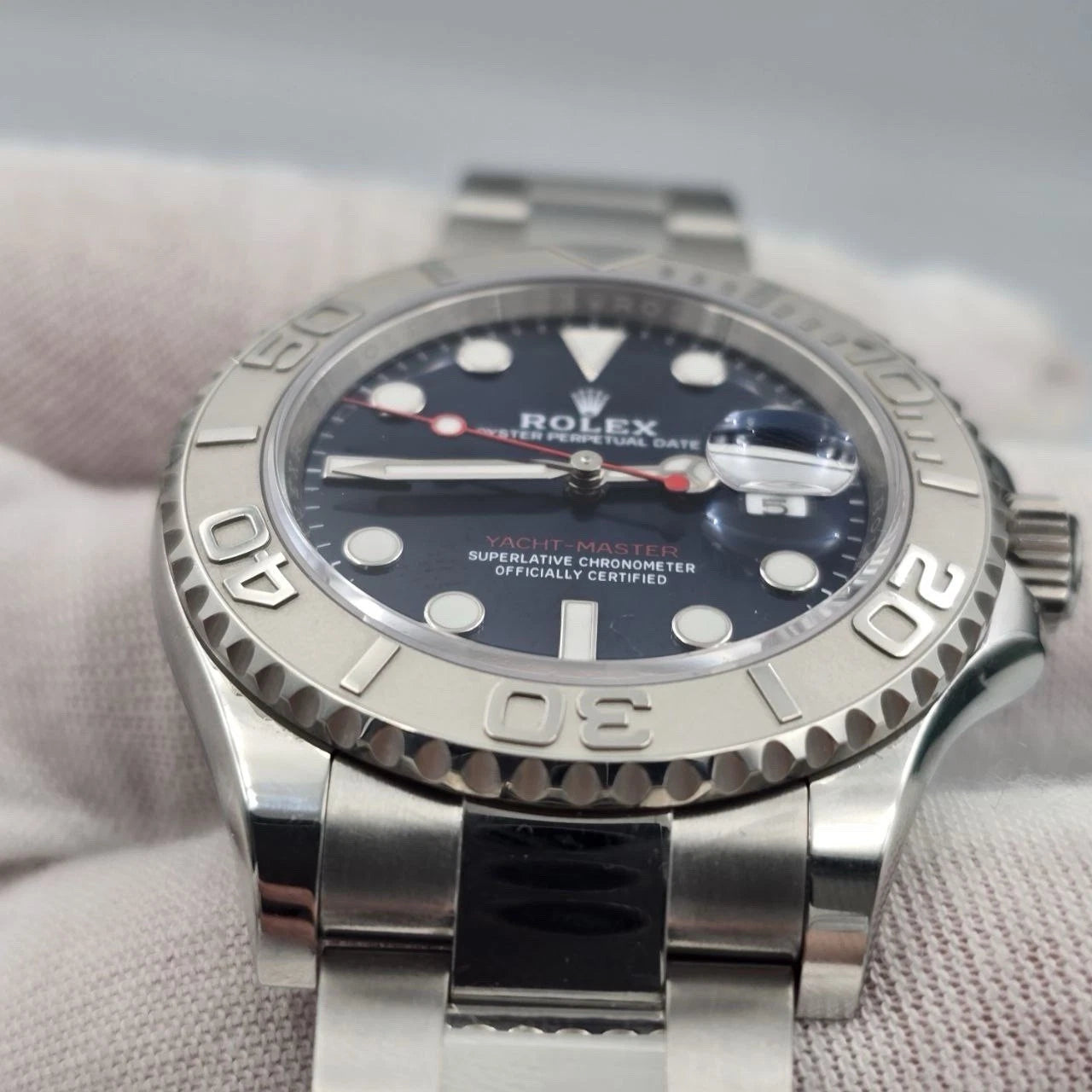 PAPERS 2024 Rolex Yacht-Master 40mm “Captain America” Blue Dial 126622 BOX