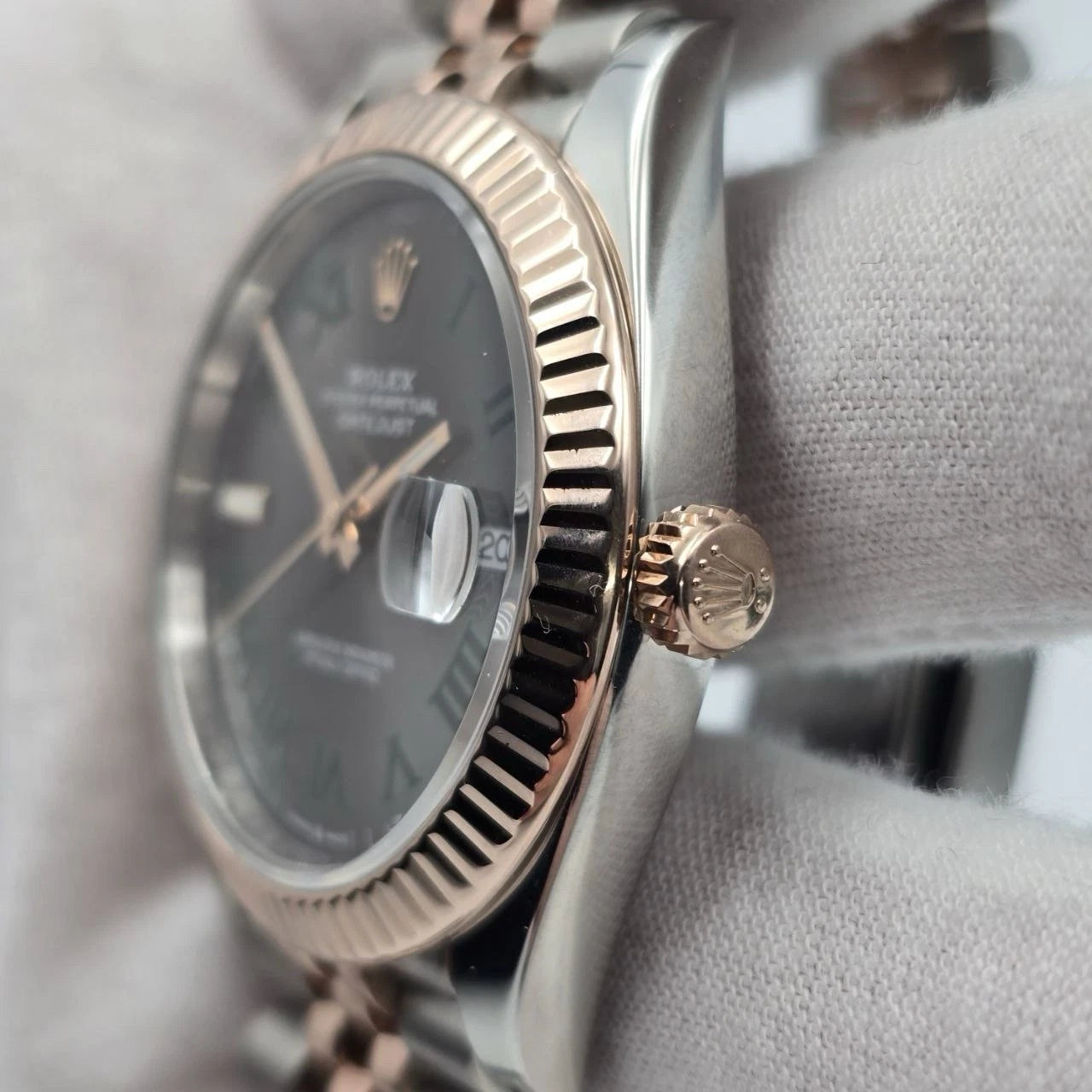 PAPERS 2022 Rolex Datejust 41mm 126331 Two-Tone Jubilee Wimbledon Dial BOX